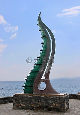 圣尼古拉奥斯,克里特岛,雕塑