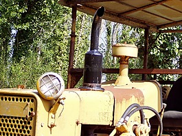 燈塔,拖拉機,光