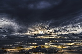 戲劇,云,天空