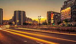 城市,建筑物,路