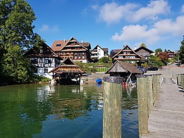 瑞士,lakelucerne,歐洲