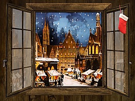 冬天,christkindlesmarkt,圣诞市场