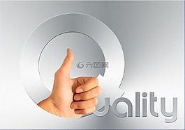 資格,手,拇指