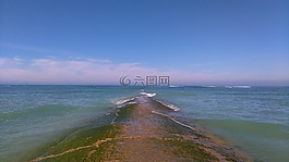 海,海滩,ile de ré