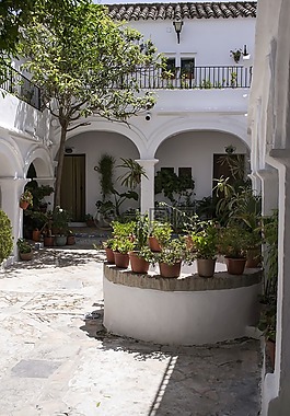 天井,安达卢西亚庭院,vejer 弗龙特拉