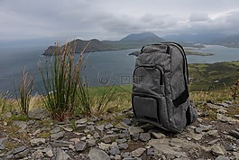 背包,徒步旅行,打破