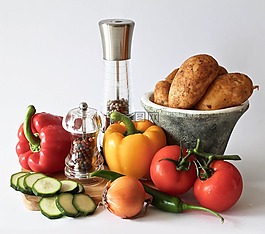 蕃茄,辣椒粉,蔬菜