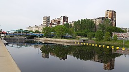 老,河,水