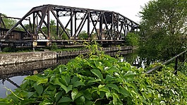 老,橋,水
