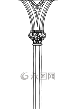 列,支柱,歷史