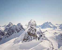 山,高峰,懸崖