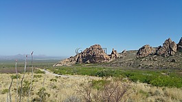 新墨西哥州,山,徒步旅行