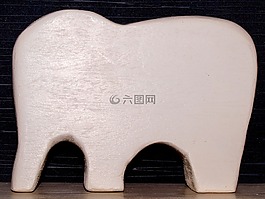 象,白,動物園