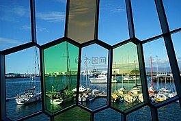 harpa,丰富多彩,玻璃