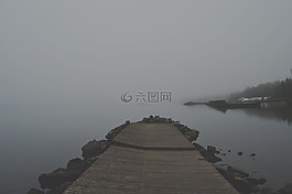 灰色,薄霧,霧