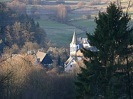 村,地方,谷