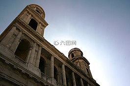 圣叙尔皮斯,教堂尖塔,巴黎