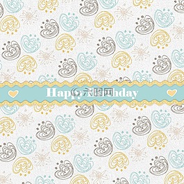 生日賀卡,生日,地圖