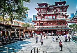 中國小鎮(zhèn),新加坡,亞洲