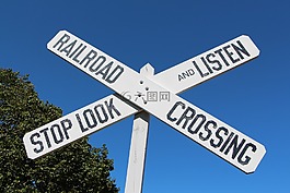 鐵路,路口,跡象