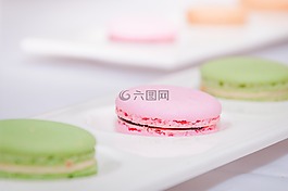 少女的酥胸,马卡龙,macarons