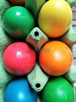 蛋,豐富多彩,復(fù)活節(jié)