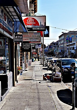 街,城市,路