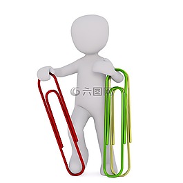白人男性,3d模型,孤立