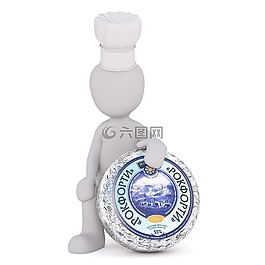 白人男性,3d模型,孤立