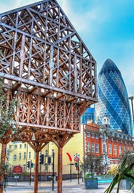 伦敦,gerkin,建设