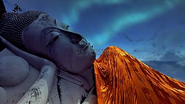 臥佛,窟khun inthapramun,安通