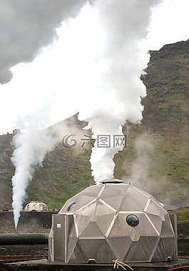 地?zé)?中央,冰島