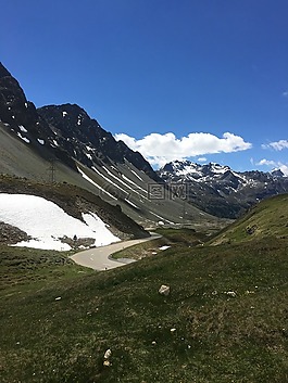 高山,山,雪