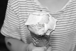 冰淇淋,糖果,錐