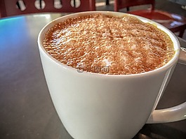 咖啡,咖啡館,杯