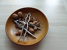 堅果,核桃,殼