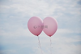氣球,天空,愛情
