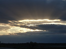 晚上,云,wolkenspiel