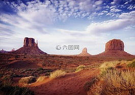 紀(jì)念碑山谷,沙漠,自然