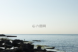 漁,岸,海岸