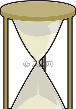 玻璃,玻璃,沙漏
