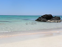 克里特島,海,假期