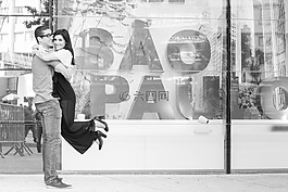 婚礼前,购物,casal