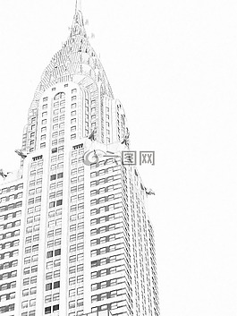體系結(jié)構(gòu),建筑,紐約