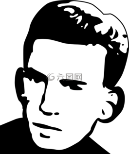 頭,人,男子