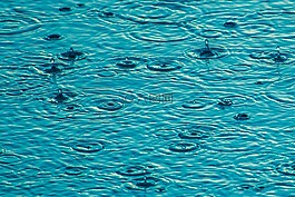 雨,夏,水