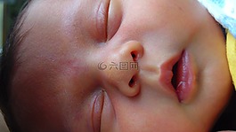 睡眠,嬰兒,男孩