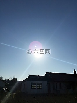 太陽(yáng)能,春天,藍(lán)色