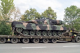 坦克,豹,拖車(chē)