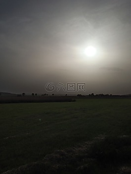 撒哈拉沙漠塵埃,陰霾,霧